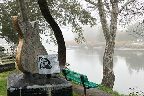 Kurt Cobain Memorial Park.