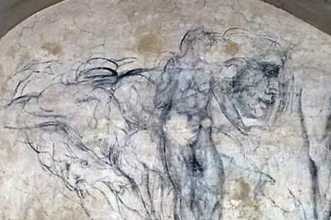 Michelangelo doodles better than you do