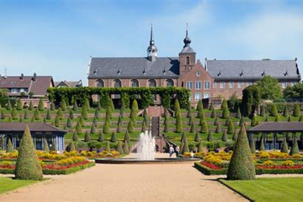 A view of the former monastery at Kloster Kamp. 