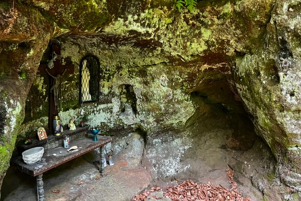 Schetzel’s Spartan hermit cave