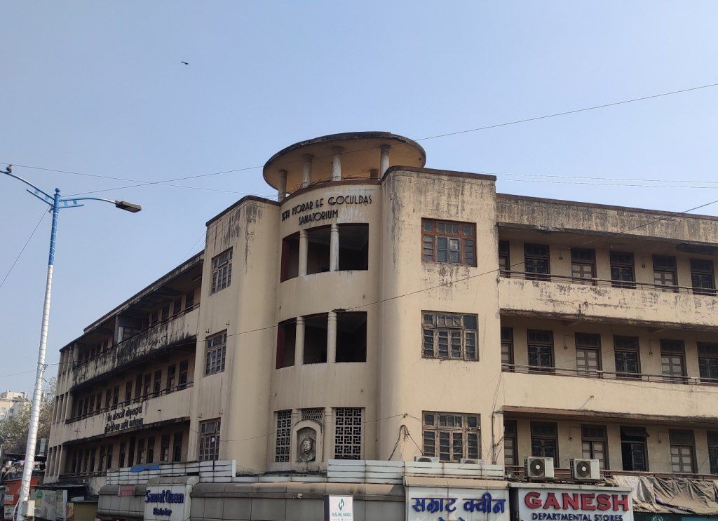 The Art Deco building across Pune Railway Station