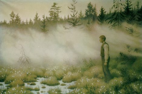 Årsgång is the Swedish tradition of a solitary, night-time walk in the forest. 