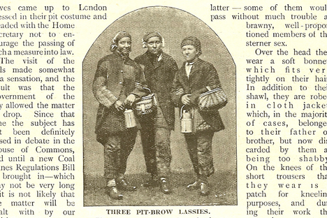The Penny Pictorial Magazine was one of a few publications to run features on these 'lasses'.