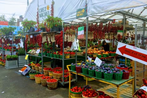 Colorful produce