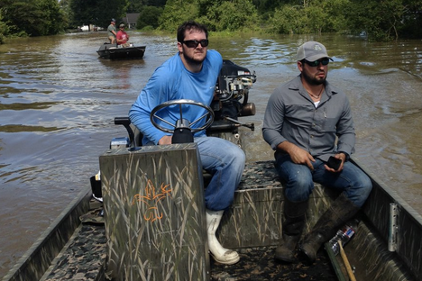 The 'Cajun Navy' That's Helping Residents in Flooded Louisiana