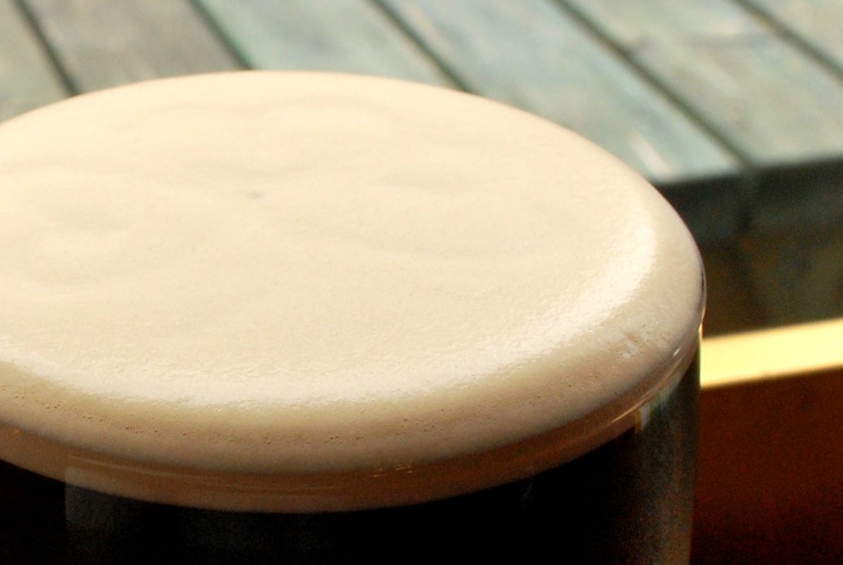 Guinness, now no longer made using fish bladder.