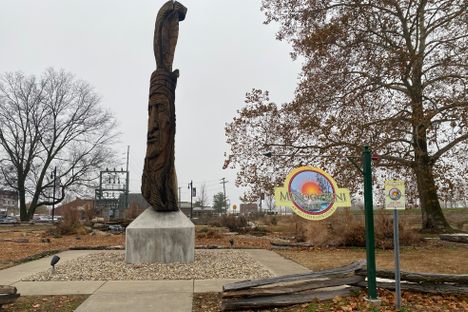 Chief Tecumseh in Minooteeni Park