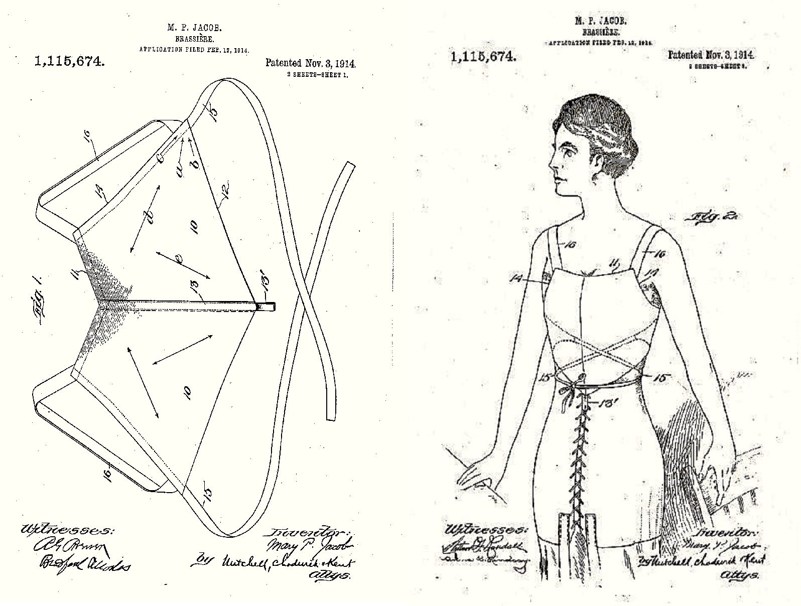 NEFERTITI on X: THE HISTORY OF BRA. 1. Bra have come a long way. But Bra  didn't exist until 1913. The world witnessed its First Bra Patent in the  year of Amalgamation