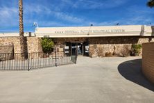 The main entrance to the museum.