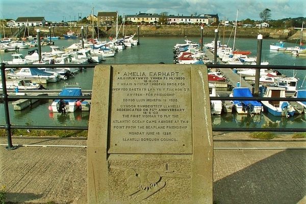 Burry Port plaque