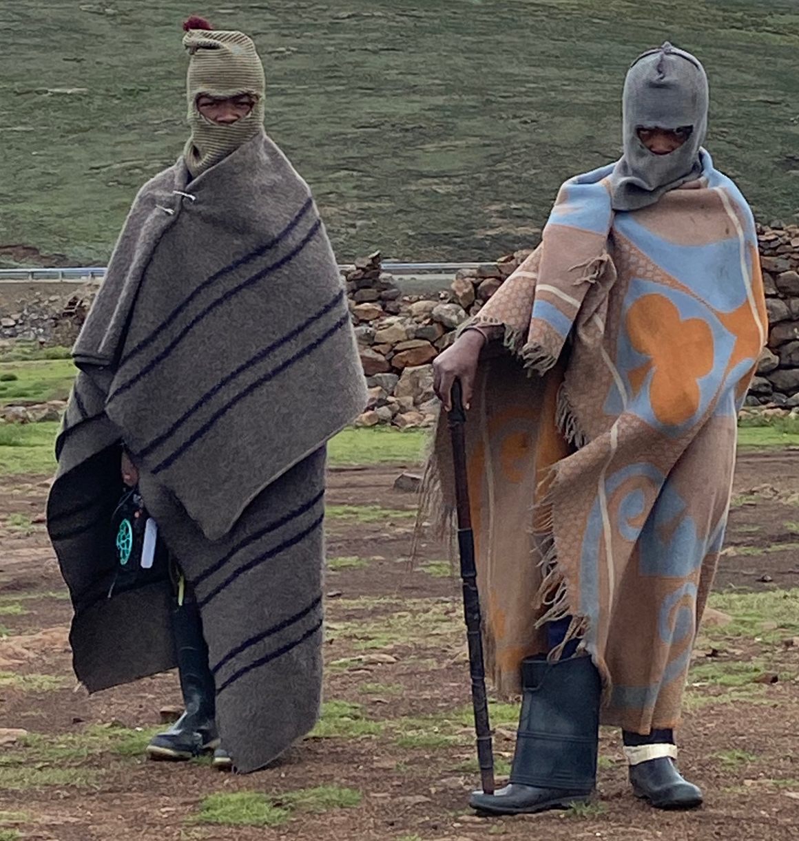Basotho shepherds