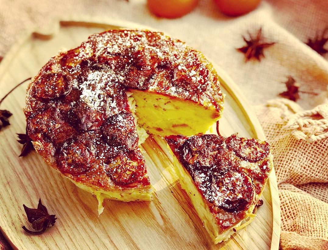 In Vietnam, bread can become delicious banana cake.