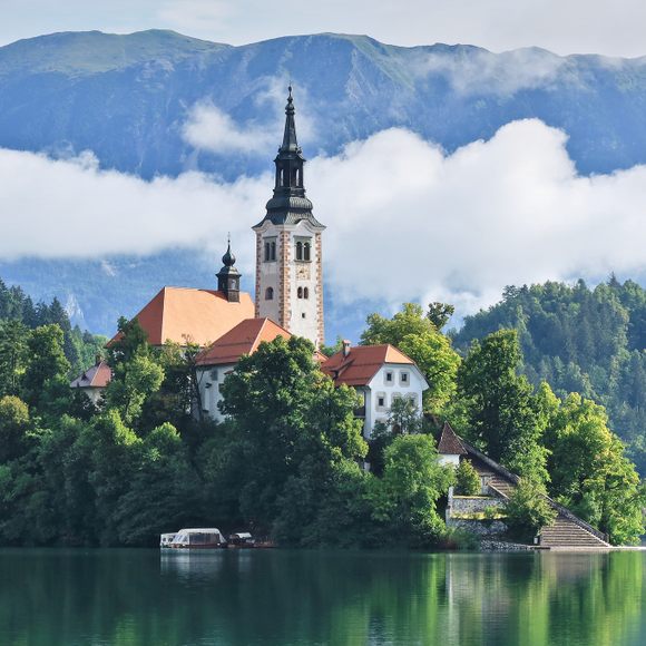 Bled Island and Castle – Bled, Slovenia - Atlas Obscura
