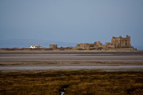 Piel Island from a distance