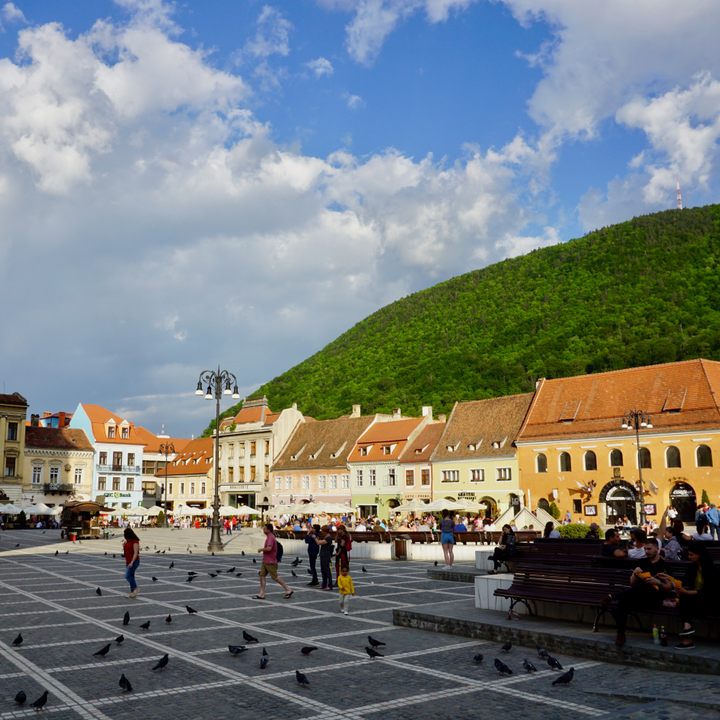 Brașov city center