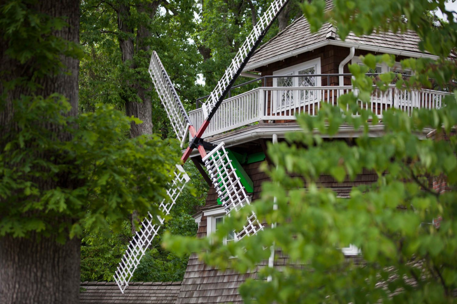 The Dutch Windmill, which was purchased by Paula Doulaveris and Richard Birdsong in 2010.