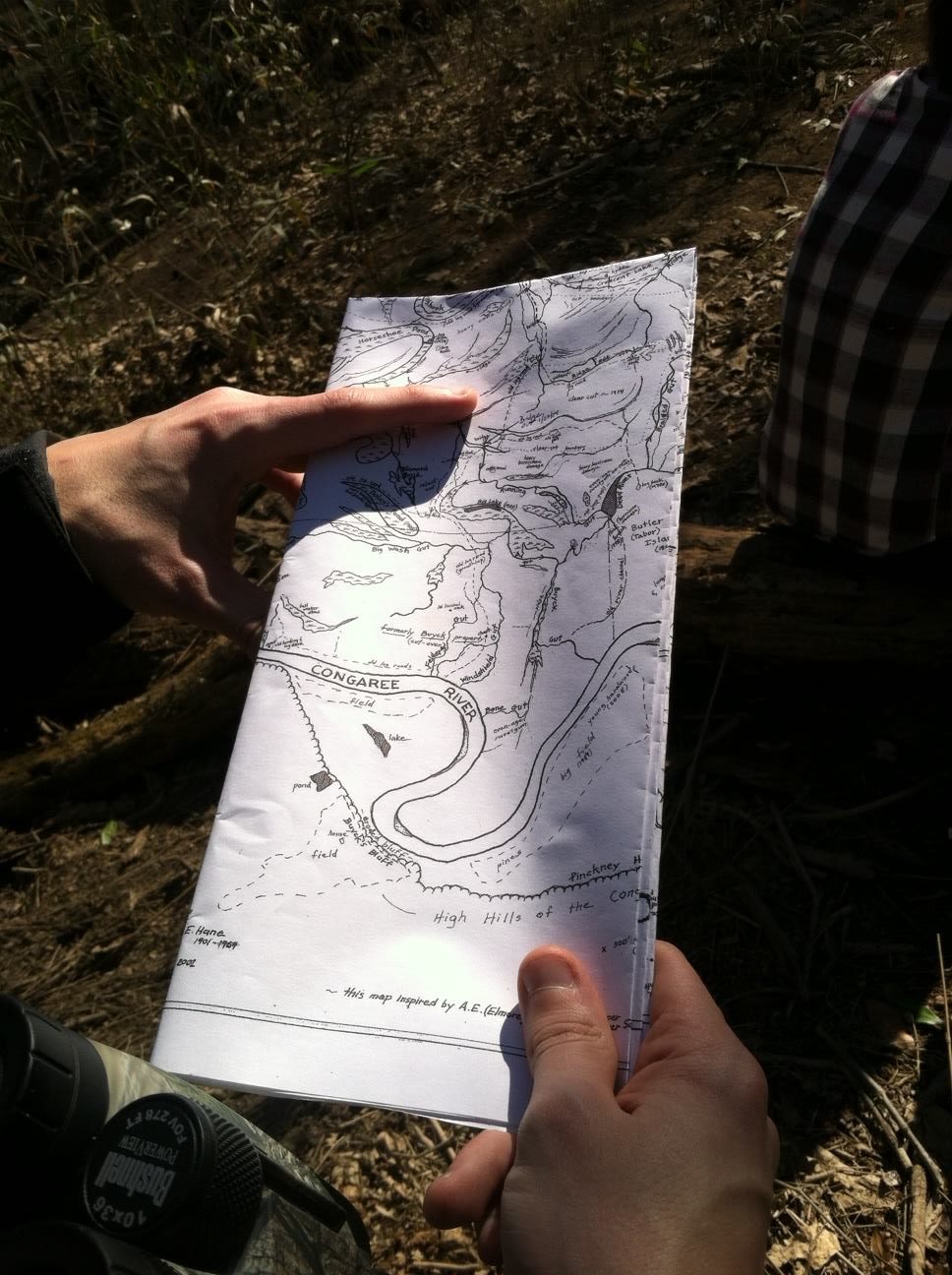 Rangers swear by Cely's map for navigating the park.