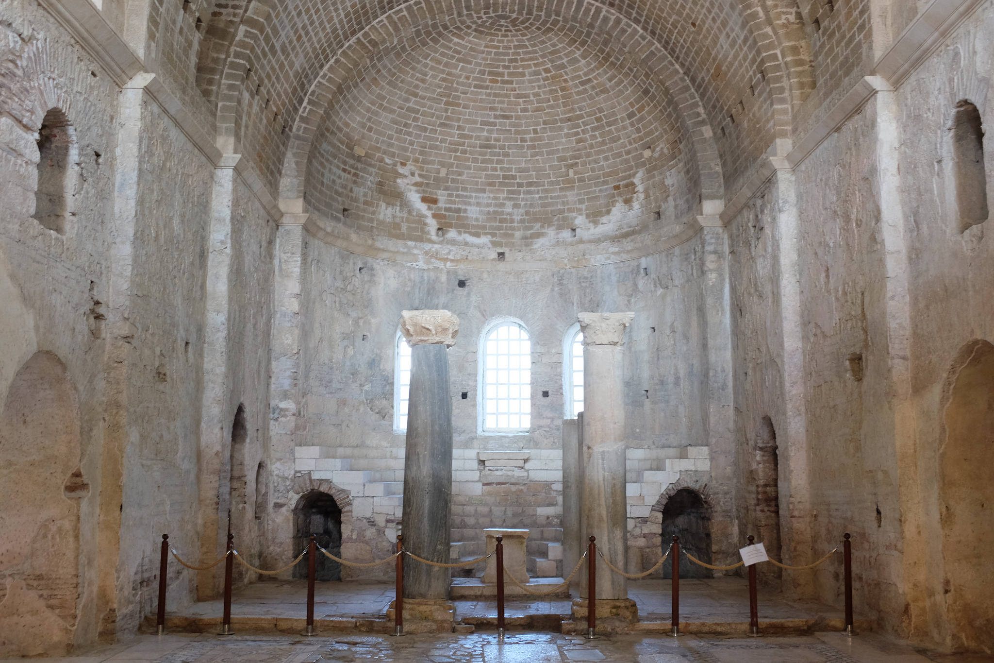 The apse of the St. Nicholas Church in Demre, Turkey.