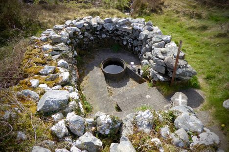 The holy well.