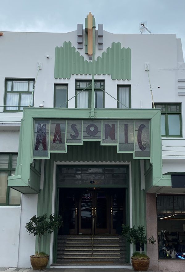 Napier Art Deco Historic Precinct in Napier, New Zealand