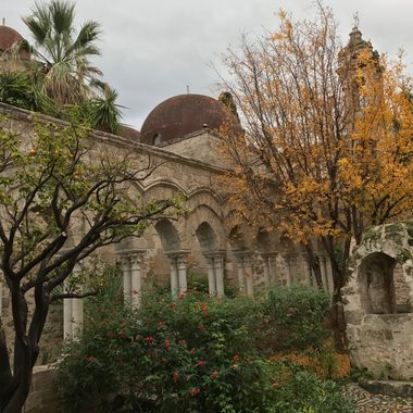 The cloister.