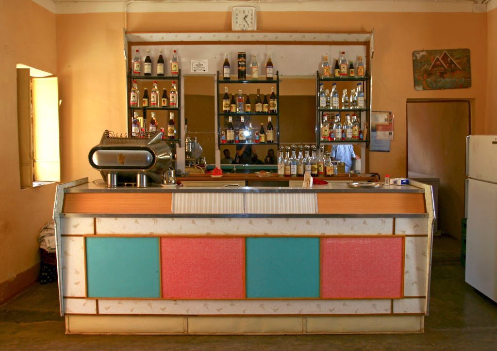 An Italian-style bar in Asmara.