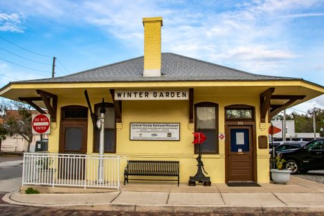 The museum is housed in a former rail depot last used in 1913.