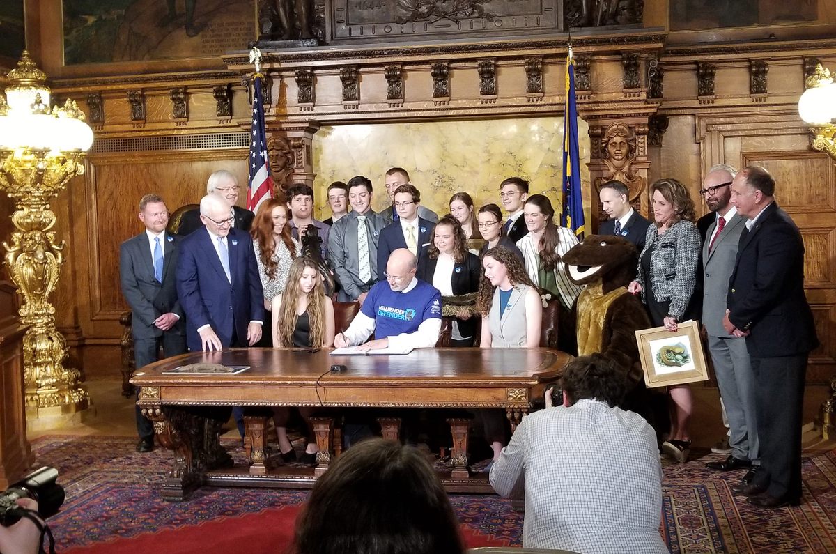 To Protect Pennsylvania's Hellbender, Teenagers Made It the State