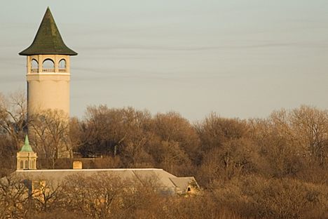 Prospect Park with a view of the tower