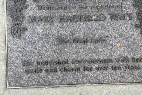 Mary Hadfield Watt Memorial