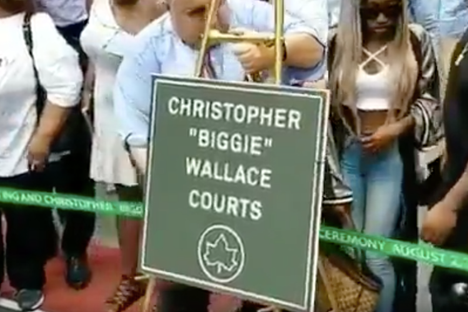 The Notorious B.I.G.'s Childhood Basketball Courts Have Been Renamed in His Honor