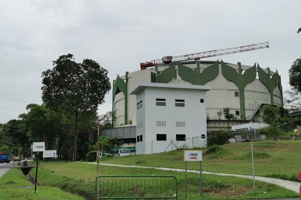 The building of Nirvana Memorial Garden