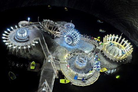 A view into Salina Turda