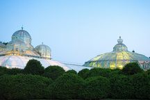 Laeken Greenhouses illuminated. (luc_viatour/Flickr)