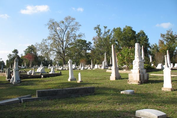 The Rose Hill Cemetery, where Queen Kelly Mitchell is buried. 