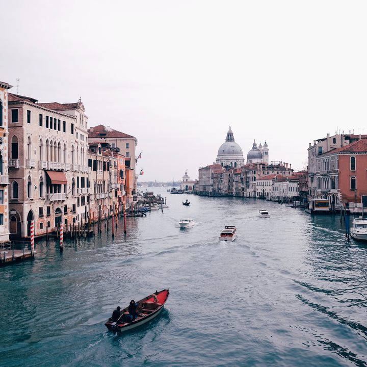 A view of Venice's Grand Canal.