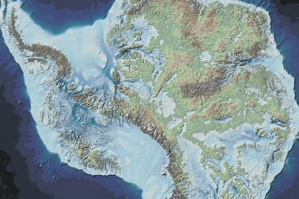 Published by the British Antarctic Survey in March 2025, Bedmap3 is the highest-resolution map ever made of the geologic underworld beneath Antarctica’s ice sheets.