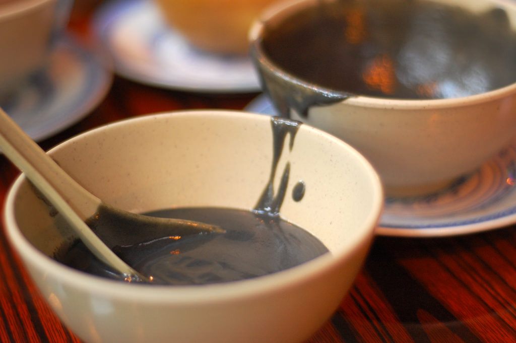 Show us your best black sesame sweet soup!