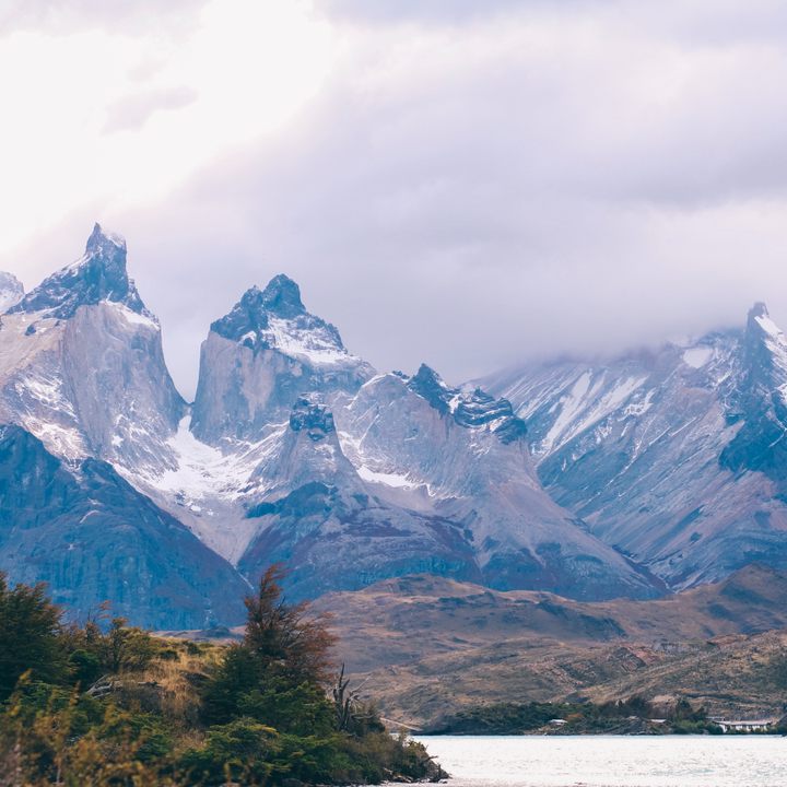 The famous peaks of Torres del Paine.