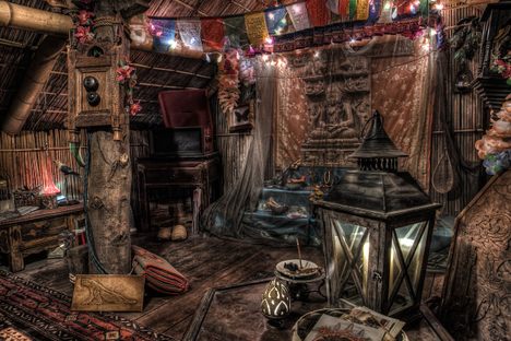 The Treehouse Sanctuary | Attic | San Phra Phum (The House of the Spirits) | 1965 | Tonlé Sap, Cambodia