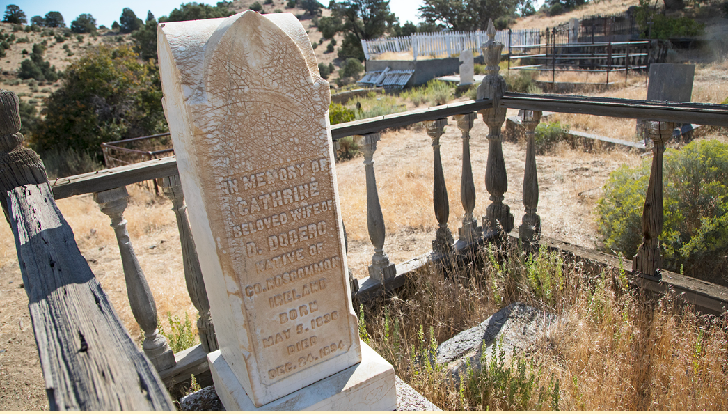 Early life in Virginia City wasn't easy and many lost their lives to mining accidents and illness.