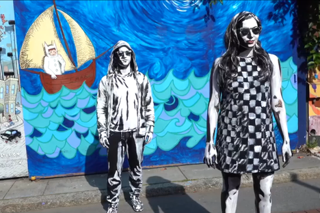 Painted Characters Step From Their Walls and Wander the Streets of San Francisco