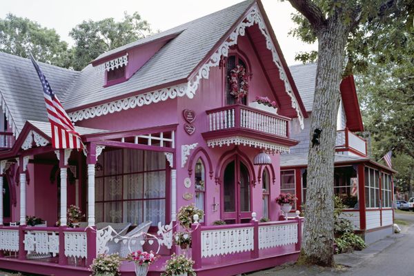 The Pink House, circa 1980