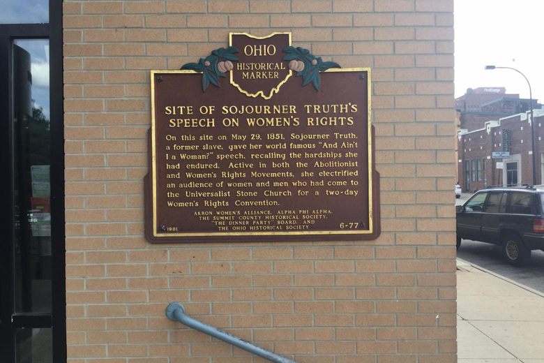 Site of Sojourner Truth's 'Ain't I a Woman' Speech – Akron, Ohio - Atlas Obscura