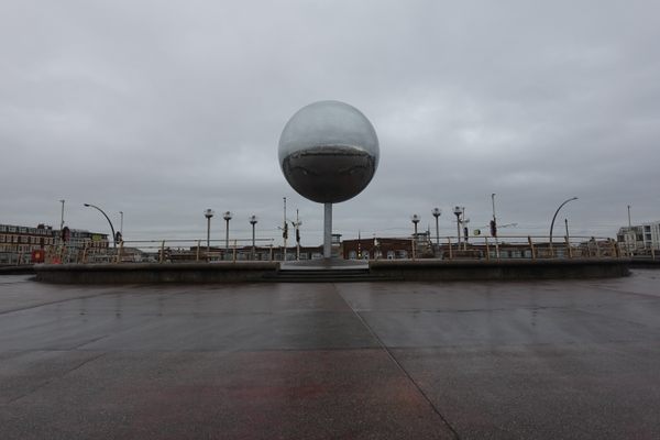 Gray day in Blackpool