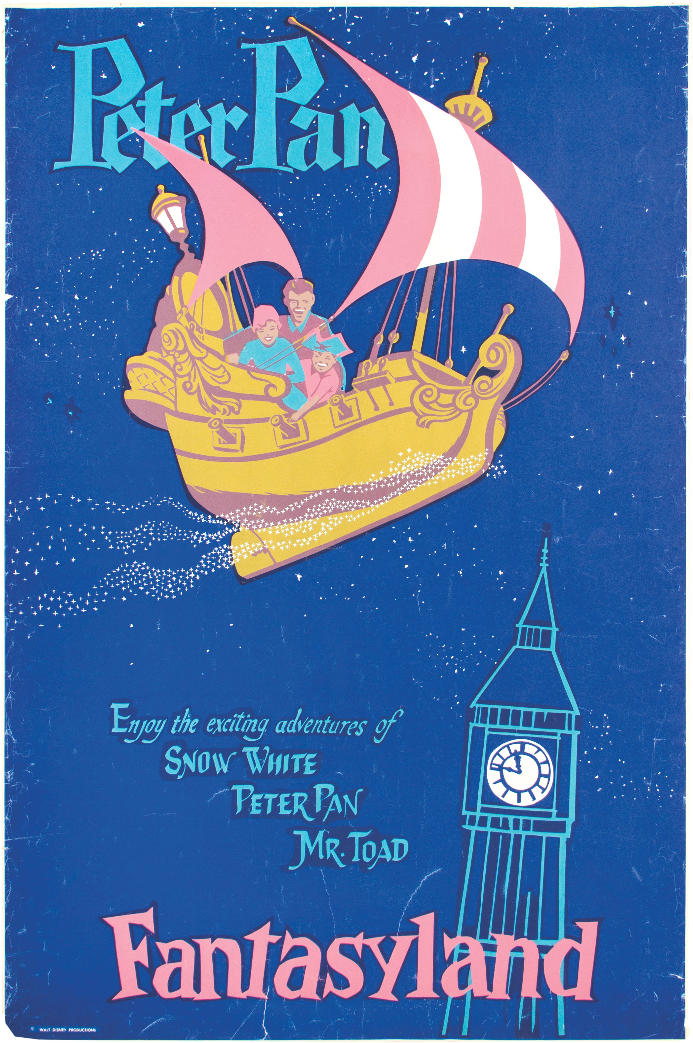 A poster for a classic ride.