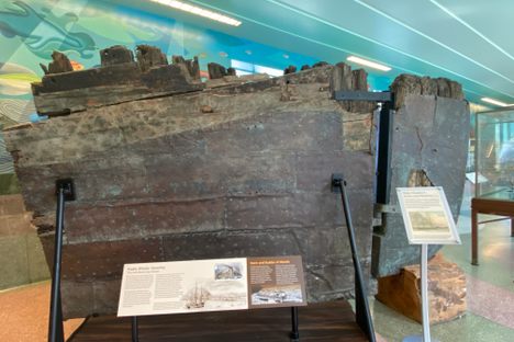 Stern of the Niantic