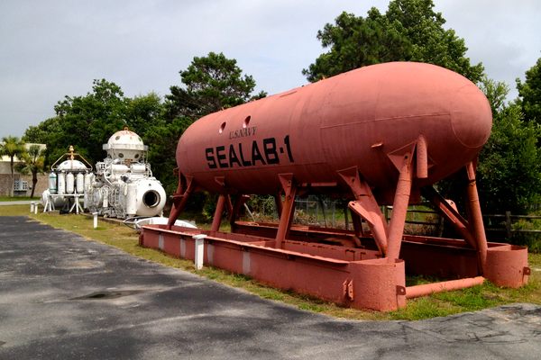 The Navy’s first experimental underwater habitat: SEALAB-1