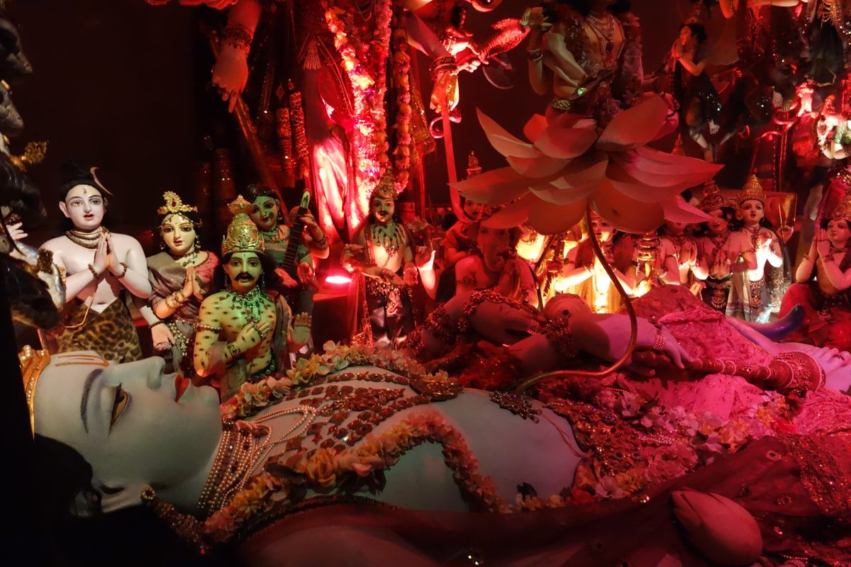 Diorama No. 8, "God's Universal Form."