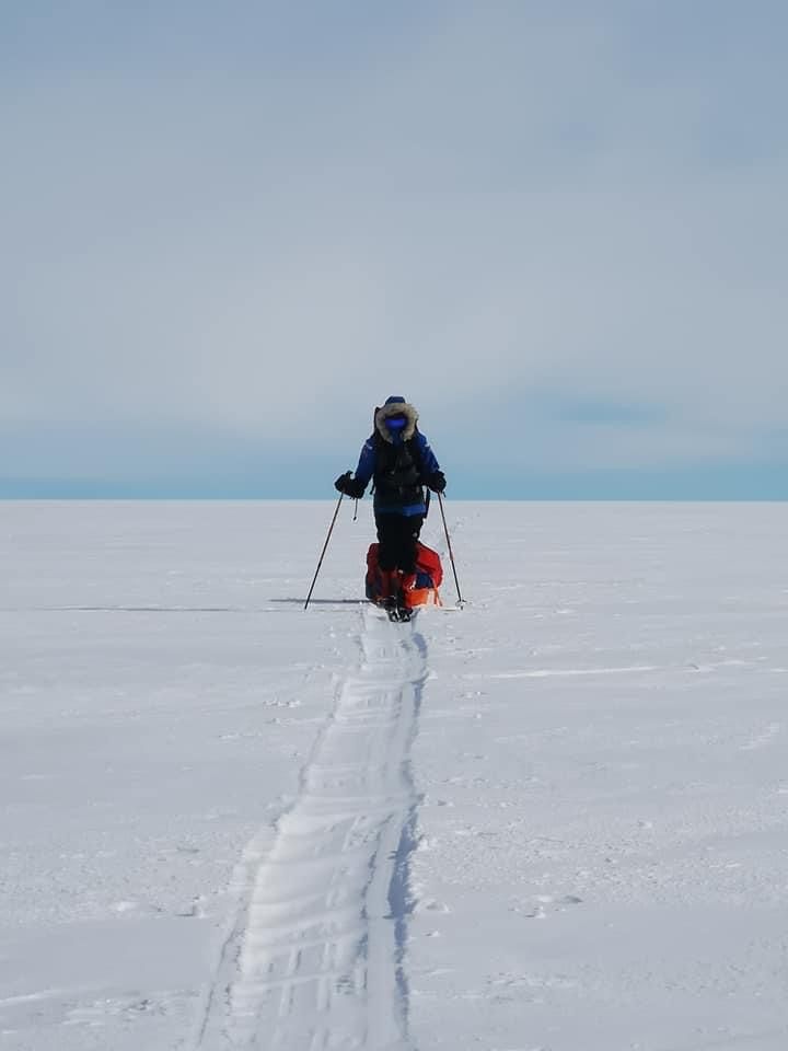 “I’ve been told on several occasions that I don’t look like a polar explorer. I’m not the image that is expected,” says Harpreet Chandi. She has now joined a small club of adventurers who have trekked to the South Pole. 